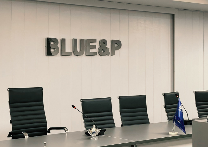 BLUE&P conference room